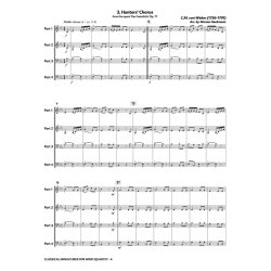 Classical Miniatures for Wind Quartet : 5 Pieces for Festive Occasions